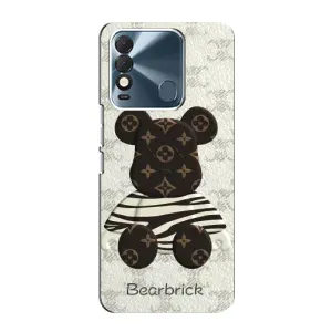 Круті Чохли Луі Віттон для TECNO Spark 8 (AlphaPrint) (Ведмідь LV)