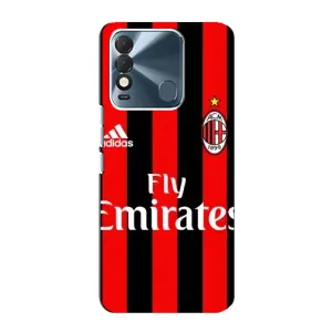 Чохли для TECNO Spark 8 (VPrint) - Футбольні клуби (Milan)