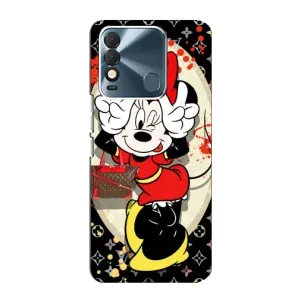 Чохол Disney Mouse TECNO Spark 8 (PREMIUMPrint) (Мінні peace)