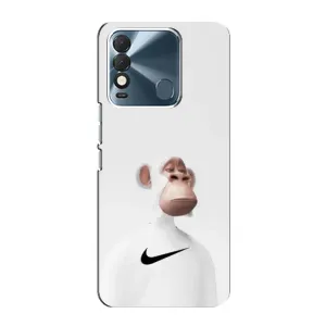 Чохли з Мавпами NFT для TECNO Spark 8 (AlphaPrint) (мавпа NFT Nike)