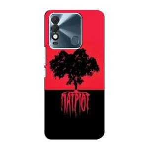 Украинские Чехлы для TECNO Spark 8 с картинкой УПА (AlphaPrint) (Патріот)