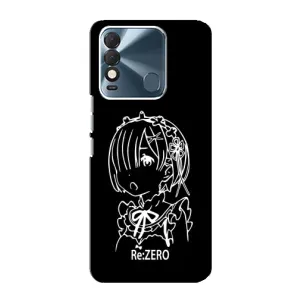 Чехол с принтом «Re: Zero» для TECNO Spark 8