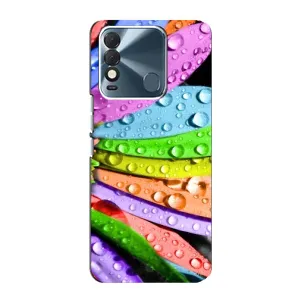 Чехлы (ART) Цветы на TECNO Spark 8 (VPrint) (Семиквітка)