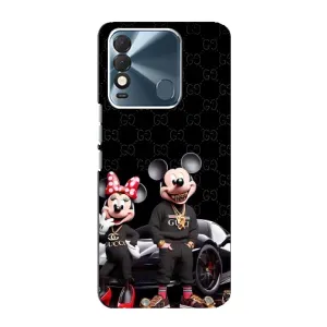 Чохол Disney Mouse TECNO Spark 8 (PREMIUMPrint) (Родина Маусів)