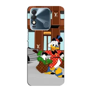 Чехлы для TECNO Spark 8 - Скрудж МакДак Louis Vuitton (PREMIUMPrint) (Скрудж ЛВ)