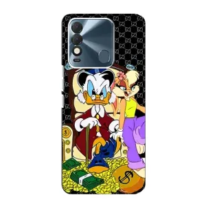 Чехлы для TECNO Spark 8 - Скрудж МакДак Louis Vuitton (PREMIUMPrint) (Стильная Утка)