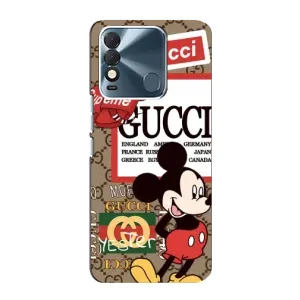 Чохол Disney Mouse TECNO Spark 8 (PREMIUMPrint) (Стильний Міккі)