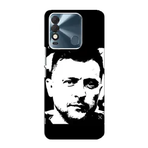 Чохол для TECNO Spark 8 (AlphaPrint - с принтом Зеленського)