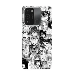 Чехол с принтом «Ahegao manga» для TECNO Spark 8C