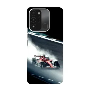 Чехол Формула1 на TECNO Spark 8C (Болид гоночный)