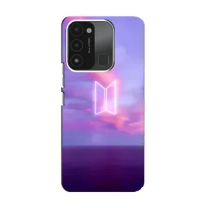 Чехол с принтом «BTS логотип» для TECNO Spark 8C
