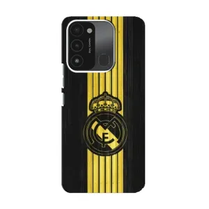 ФК Реал Мадрид чехлы для TECNO Spark 8C (AlphaPrint) (фон Реал Мадрид)
