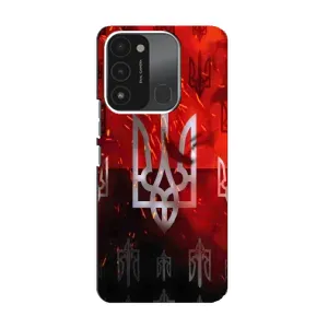Украинские Чехлы для TECNO Spark 8C с картинкой УПА (AlphaPrint)