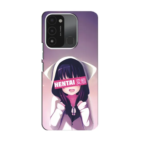 Чехол с принтом «Hentai chan» для TECNO Spark 8C