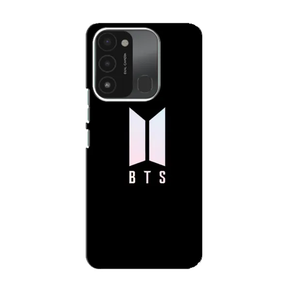 Чехол с принтом «Лого BTS» для TECNO Spark 8C Чехол с принтом «Лого BTS» для TECNO Spark 8C