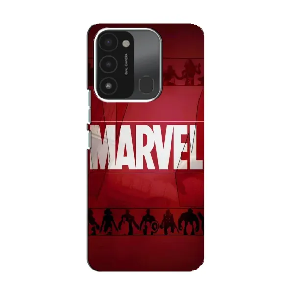 Чохол з принтом «MARVEL» для TECNO Spark 8C