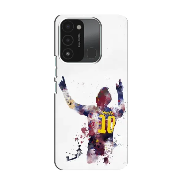 Чохол з принтом «Messi Barca» для TECNO Spark 8C Чохол з принтом «Messi Barca» для TECNO Spark 8C