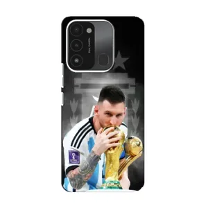 Чохли для TECNO Spark 8C (Leo чемпіон) (AlphaPrint) (Мессі Чемпіон)