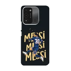 Чохли для TECNO Spark 8C (Leo чемпіон) (AlphaPrint) (Messi ПСЖ)