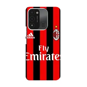 Чехлы для TECNO Spark 8C (VPrint) - Футбольные клубы (Milan)
