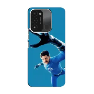 Чехол с принтом Фантастическая четверка для TECNO Spark 8C (Мистер Фантастик супергерой)
