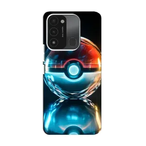 Чохол з Пікачу на TECNO Spark 8C (М'яч Пікачу)