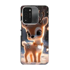 Чехол с принтом «Олененок» для TECNO Spark 8C