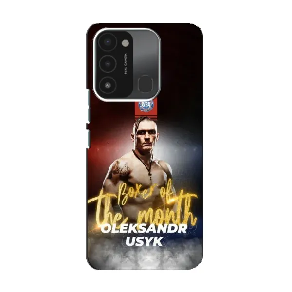 Чехол с принтом «Olexandr Usyk» для TECNO Spark 8C