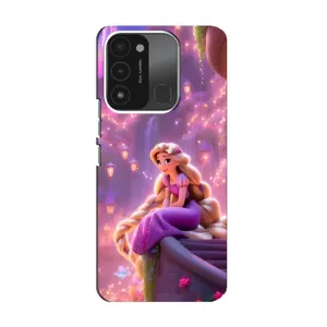 Чехол Рапунцель для TECNO Spark 8C (Рапунцель в замке)
