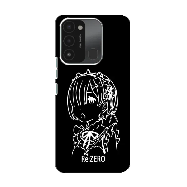 Чехол с принтом «Re: Zero» для TECNO Spark 8C