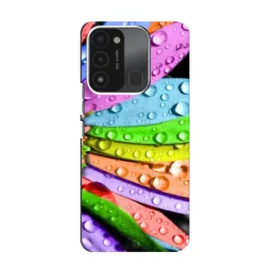 Чехлы (ART) Цветы на TECNO Spark 8C (VPrint) (Семиквітка)