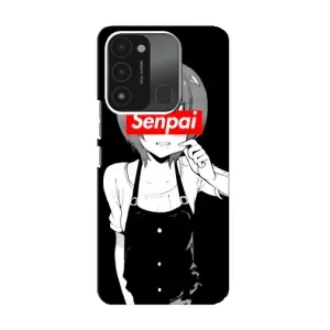 Чехол с принтом «Senpai» для TECNO Spark 8C