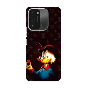 Чехлы для TECNO Spark 8C - Скрудж МакДак Louis Vuitton (PREMIUMPrint) (Скрудж с бриллиантом)