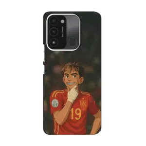 Чохол з футболістом Ламін Ямаль TECNO Spark 8C (Ямаль аніме)