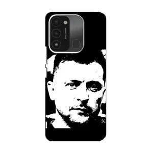 Чохол для TECNO Spark 8C (AlphaPrint - с принтом Зеленського)