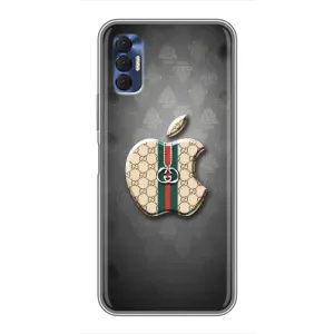 Чехлы ГУЧЧИ для Техно Спарк 8Р (AlphaPrint) (Apple gucci)