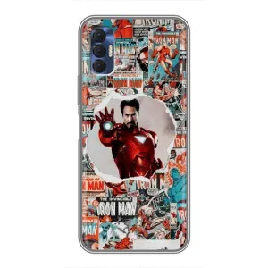 Чохли з героями Марвел TECNO Spark 8P (VPrint)