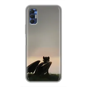 Чохол як приборкати дракона на TECNO Spark 8P (Беззубик)