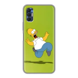 Чjхол з Сімпсонами для TECNO Spark 8P (VPrint) (Гомер Сімпсон)