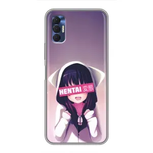 Чехол с принтом «Hentai chan» для TECNO Spark 8P