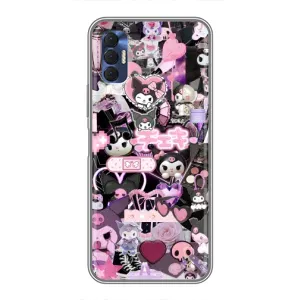 Чехол с кроликом Куроми на TECNO Spark 8P (Коллаж Куроми)