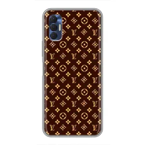 Чехлы Луи Витон для TECNO Spark 8P (AlphaPrint - LOUIS VUITTON) (лого LOUIS VUITTON)