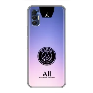 Чохли PSG для TECNO Spark 8P (AlphaPrint) (лого PSG)