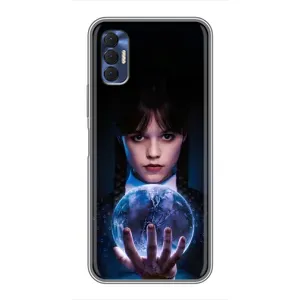 Чохол з дизайном Венздей 2 на TECNO Spark 8P (Магічна сфера Венздей)