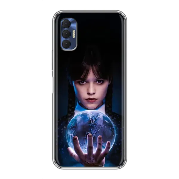 Чохол з принтом «Магічна сфера Венздей» для TECNO Spark 8P