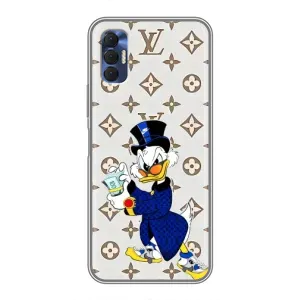 Чехлы для TECNO Spark 8P - Скрудж МакДак Louis Vuitton (PREMIUMPrint) (Макдак на стиле)