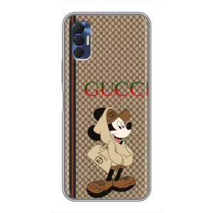 Чехлы ГУЧЧИ для Техно Спарк 8Р (AlphaPrint) (Mickey GUCCI)