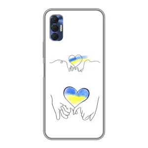 Чехол для Патриота Украины TECNO Spark 8P - (AlphaPrint) (Мир Украине)