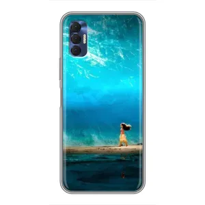 Чохол з мультфільмом Ваяна TECNO Spark 8P (Океан Моана)