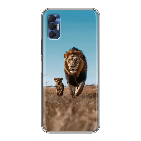 Чохол з принтом «Мусафа та Сімба» для TECNO Spark 8P